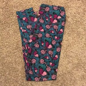 Lularoe Butterfly Leggings